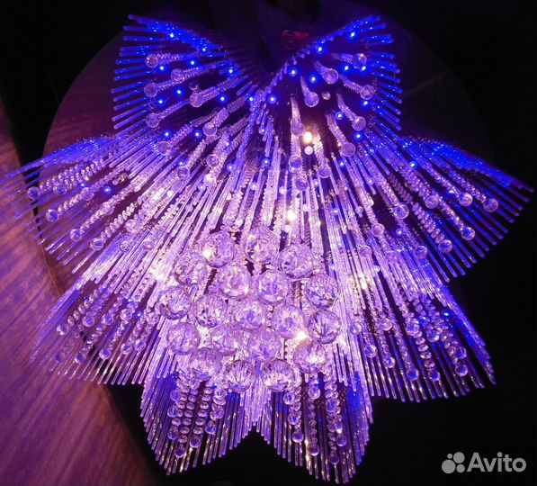 Люстра Г Диамант 1-1685-20-CR- LED Y G4