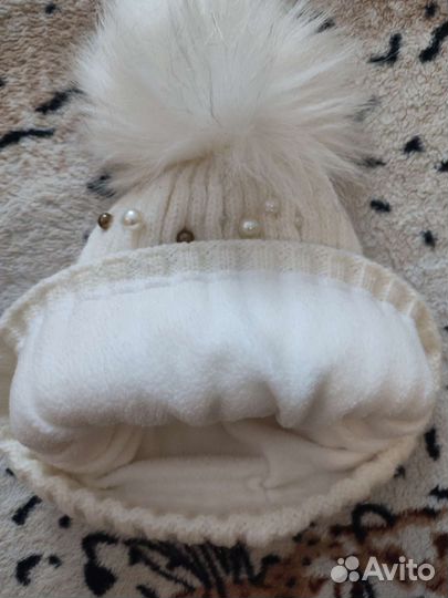 Шапка зимняя для девочки