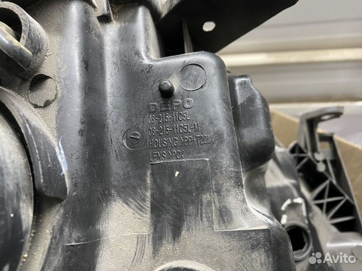 Новая Фара левая nissan tiida c11