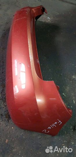 Бампер задний Шкода Фабия 2