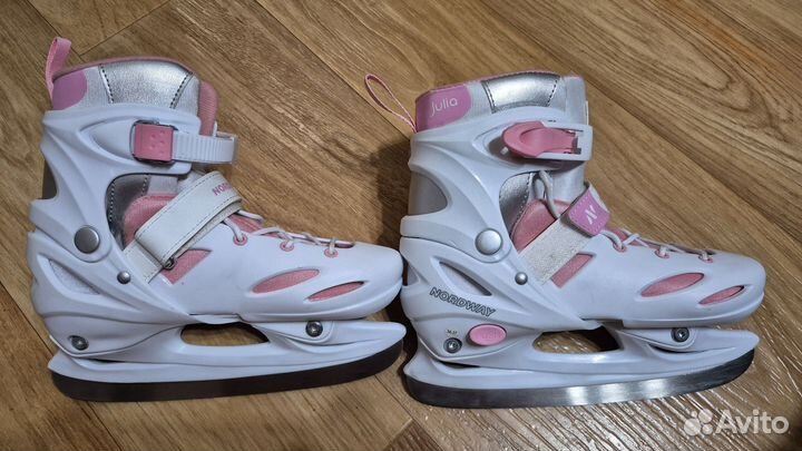 Коньки детские nordway julia 34-37