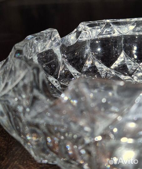 Пепельница хрустальная времен СССР