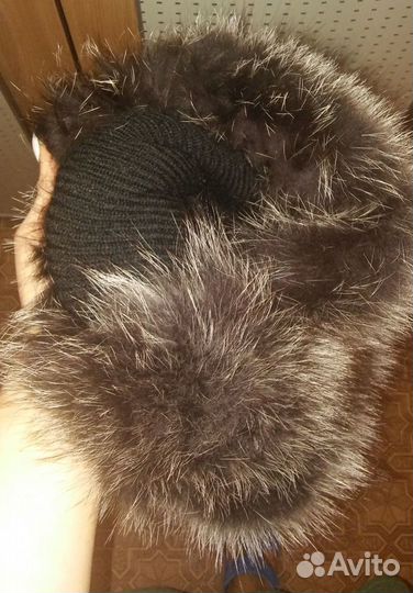 Шапка(чернобурка)