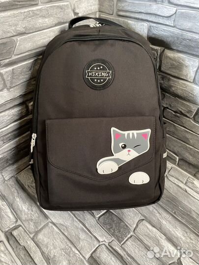 Школьный рюкзак для девочки набор 4 в 1