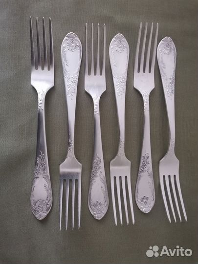 Вилки мельхиоровые 