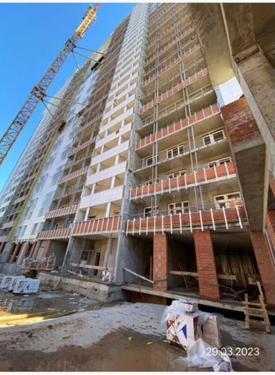 2-к. квартира, 69,8 м², 9/25 эт.