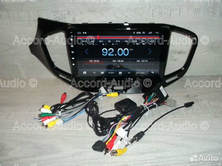 Магнитола 2DIN LADA Vesta Android