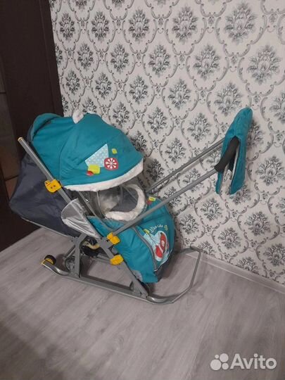 Коляска санки