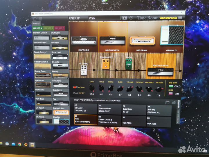 Гитарный комбоусилитель VOX VT40X