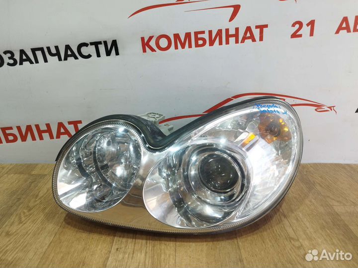 Фара левая Hyundai Sonata 4 Tagaz Линза