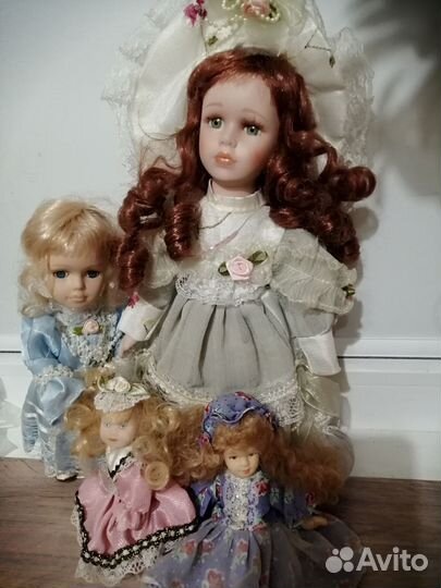 Кукла фарфоровая коллекционная