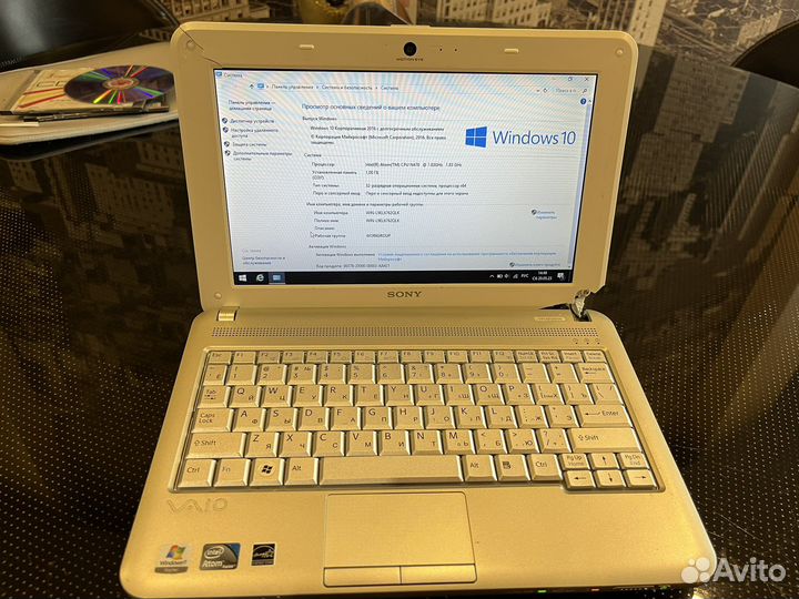 Ноутбук sony vaio PCG-21311v