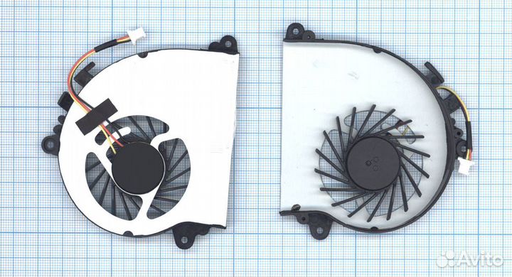 Вентилятор (кулер) для ноутбука MSI GS70 GS72 (CPU