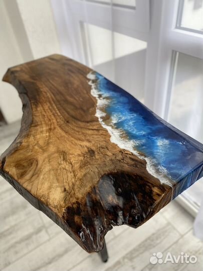 Стол слэб из эпоксидной смолы