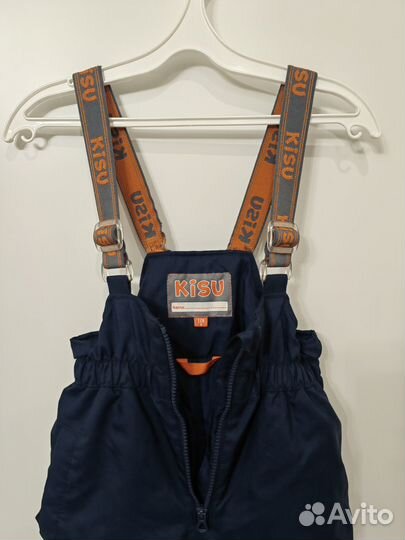 Брюки непромокаемые зимние детские 128