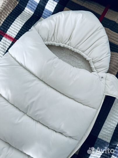 Конверт кокон на выписку зима