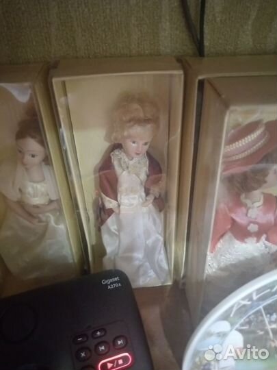 Куклы дамы эпохи с журналами