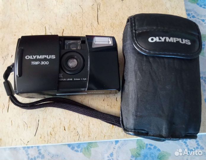 Пленочный фотоаппарат olympus trip бу