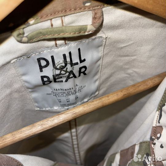 Куртка рубашка Pull and bear