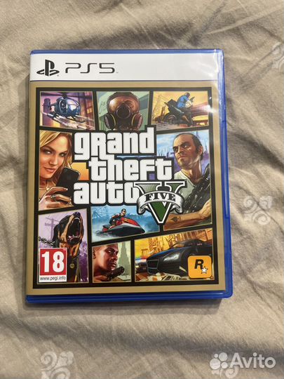 Диски на ps5 гта 5