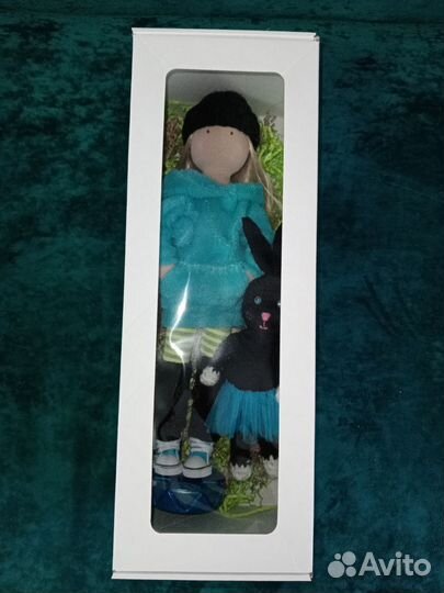 Интерьерная текстильная кукла