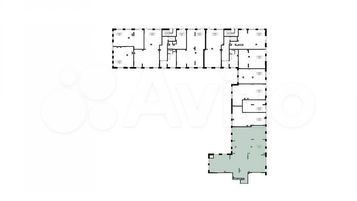 Продается торговое помещение, площадь 289.7 кв.м