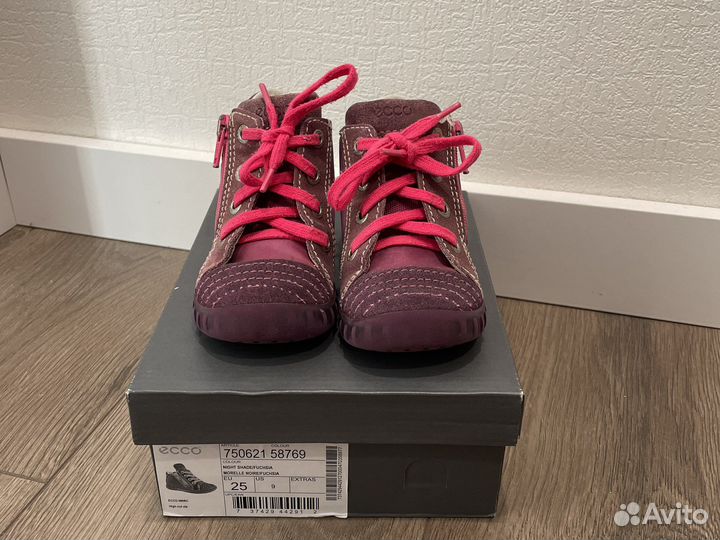 Ботиночки ecco 2 пары