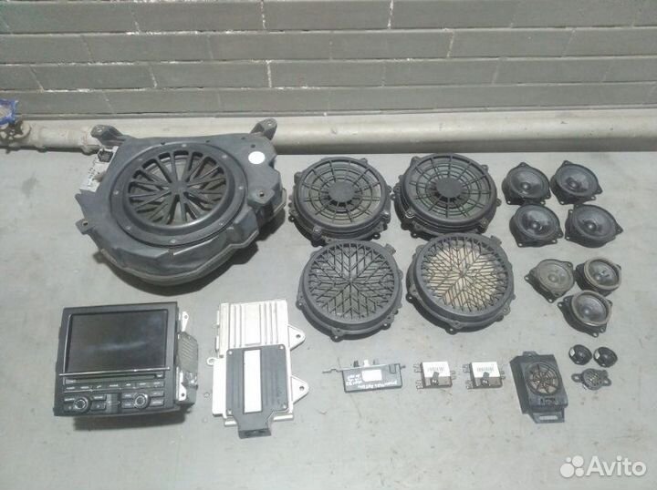 Аудиосистема комплект Porsche Cayenne 958 4.8