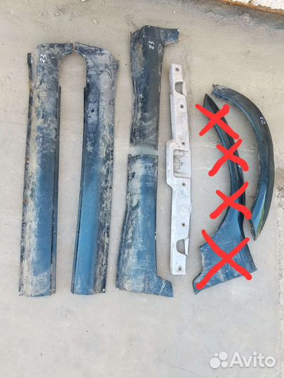 Молдинг ssangyong Musso