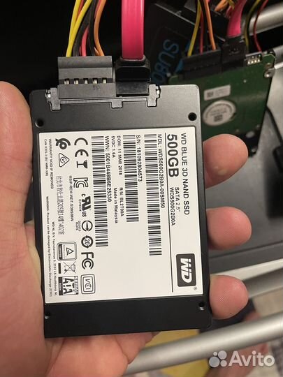 Ssd 500gb wd blue