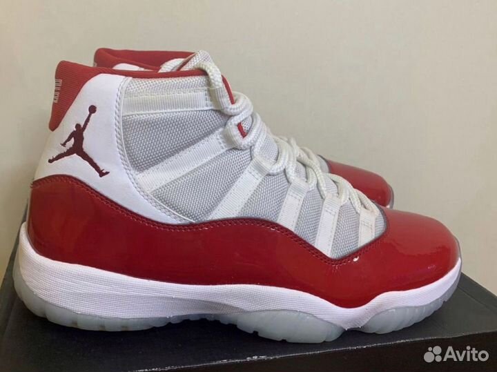 Кроссовки Jordan 11 High 'Cherry' Оригинал