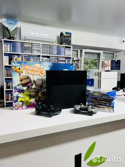 PS4 Гарантия 1 Год + 400 Игр