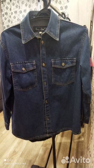 Джинсовая рубашка