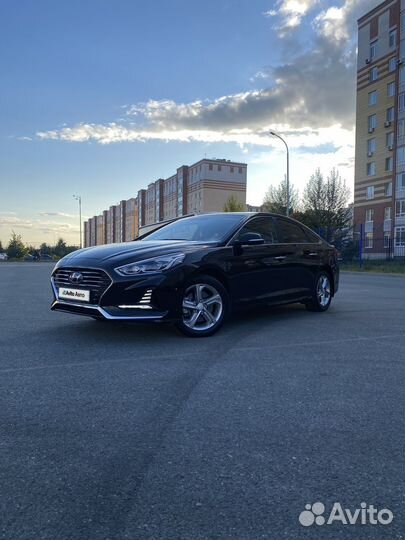 Hyundai Sonata 2.4 AT, 2018, 80 000 км