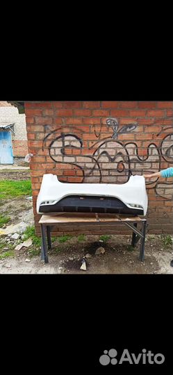 Бампер kia rio