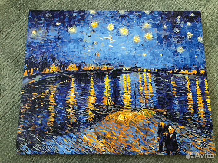 Картины по номерам раскрашенная