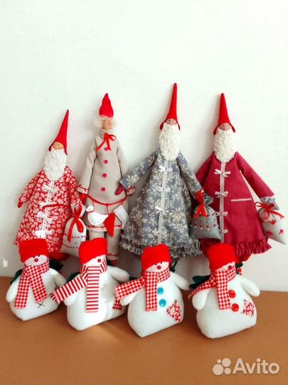 Куклы Тильда к Новому году