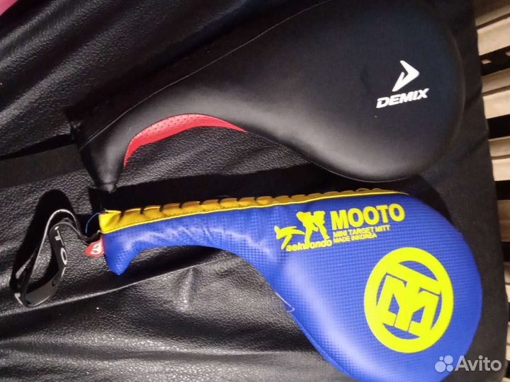 Боксерские лапы кожа