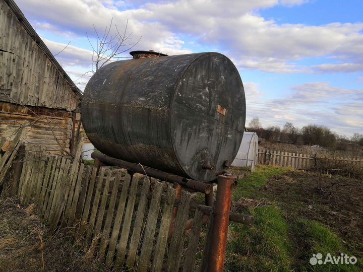 Бочка металлическая