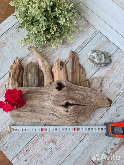 Дрифтвуд коряги ключница набор