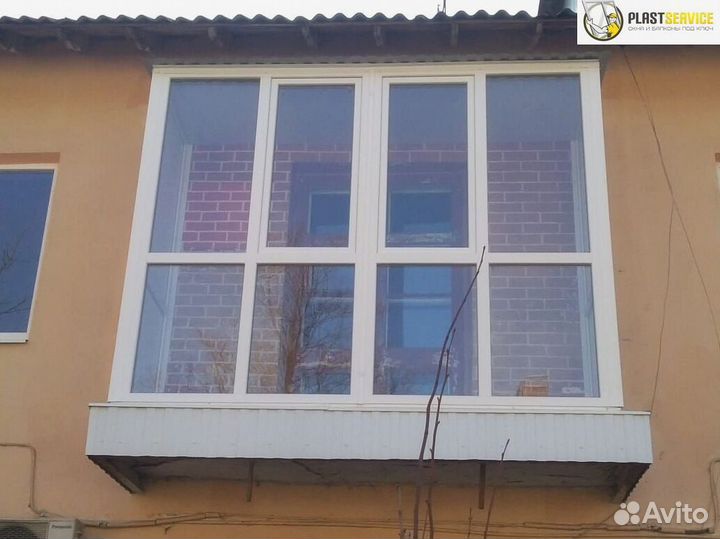 Балконные окна пластиковые алюминиевые остекление
