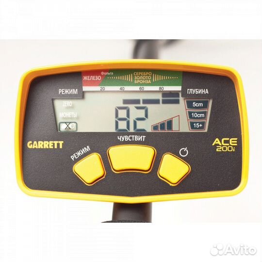 Металлоискатель Garrett Ace 200i Rus Гаррет 200