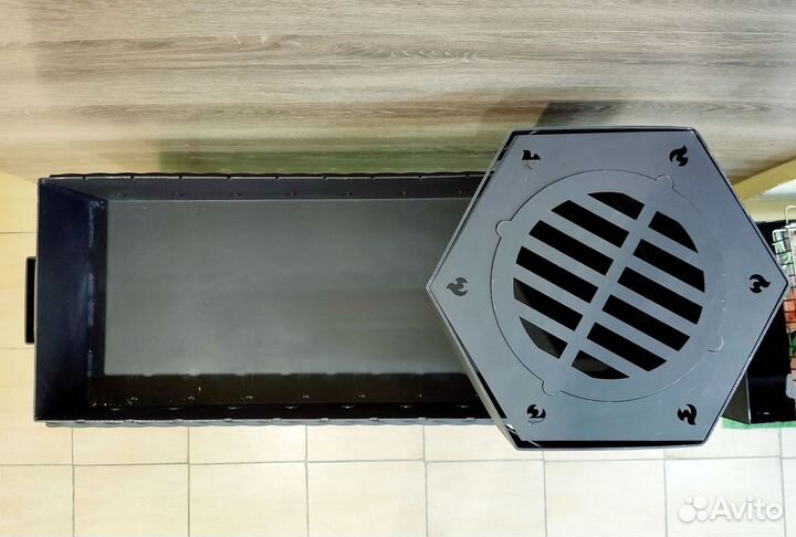 Мангал с подказанником премиум