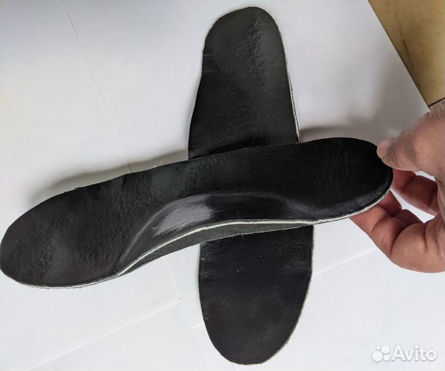 Стельки ортопедические натур.кожа, супинатор, 24см