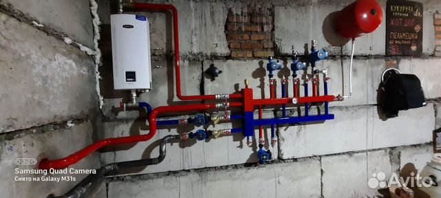 Установка котлов, Ремонт котлов, Тёплый пол