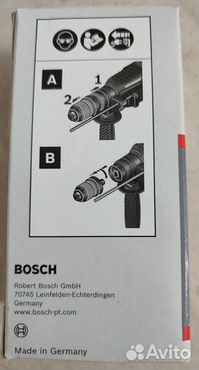 Патрон для обычного сверла к перфоратору Bosch