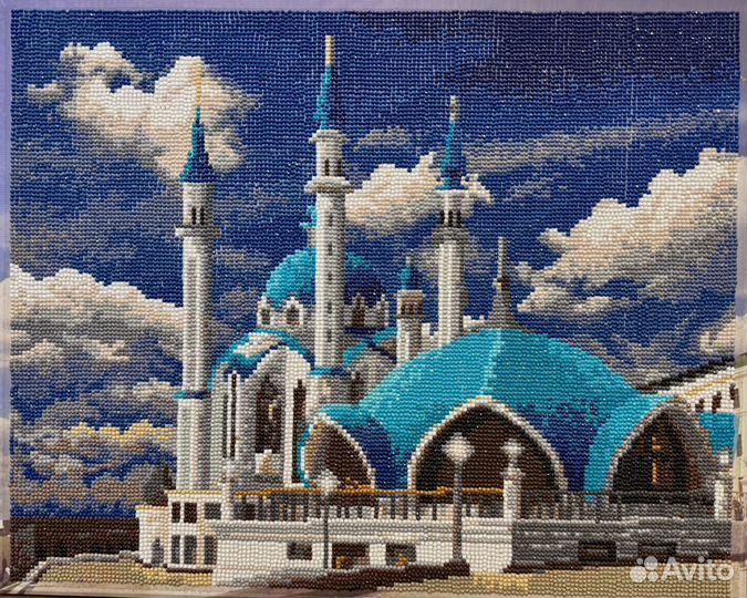 Картина мечети Кул-Шариф ручной работы