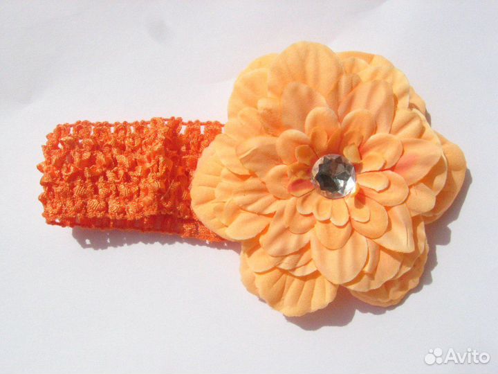 Новые повязки с цветами пионы