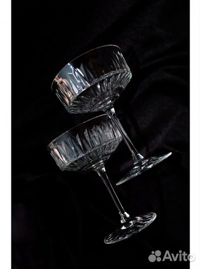 Эстетичные бокалы IKEA для вина, шампанского 2 шт