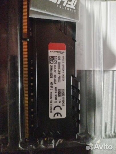 Оперативная память ddr4 8gb 2666 fury